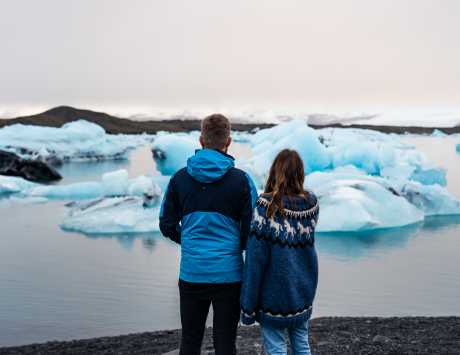 Média réf. 3326 (5/6): Côte Sud et icebergs de Jökulsarlon