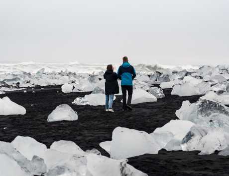 Média réf. 3329 (2/6): Côte Sud et icebergs de Jökulsarlon