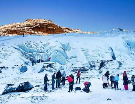 Média réf. 3433 (4/4): Marche sur le glacier Mýrdalsjökull