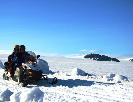 Média réf. 3455 (4/4): Motoneige sur le glacier Vatnajökull