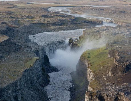 Survol en avion des hautes terres depuis Myvatn